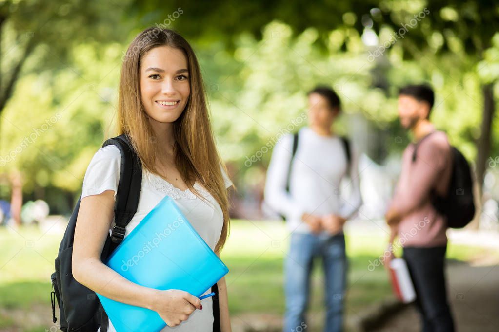 Students Outdoor